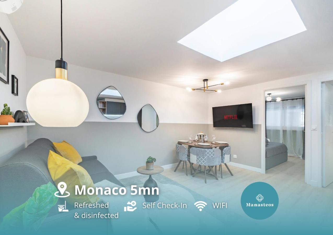 Ferienwohnung Monaco 5Mn A Pied - Hypercentre - Ar Beausoleil Exterior foto